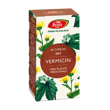 Vermicin, 60 capsules, Fares