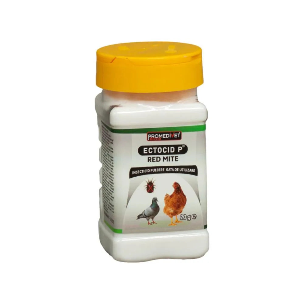 ECTOCID P 20G // RED MITE desiccant powder / Polvere essiccante per acari rossi