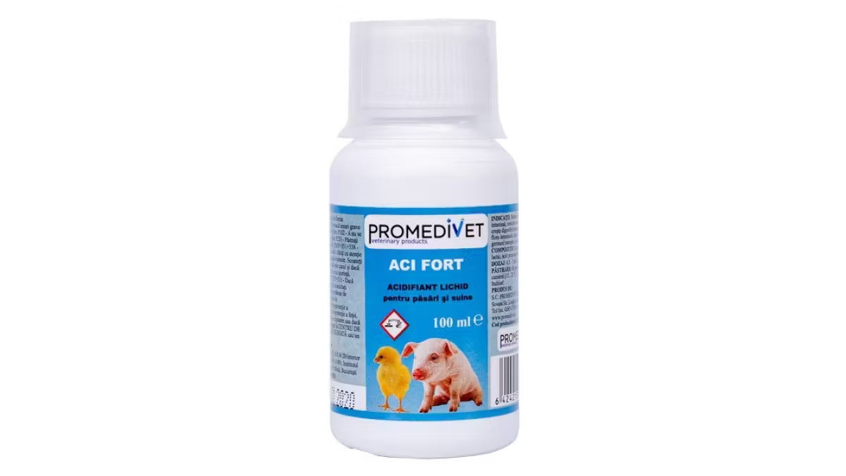 ACI-FORT - liquid acidifier for poultry and pigs // acidificante liquido per pollame e suini