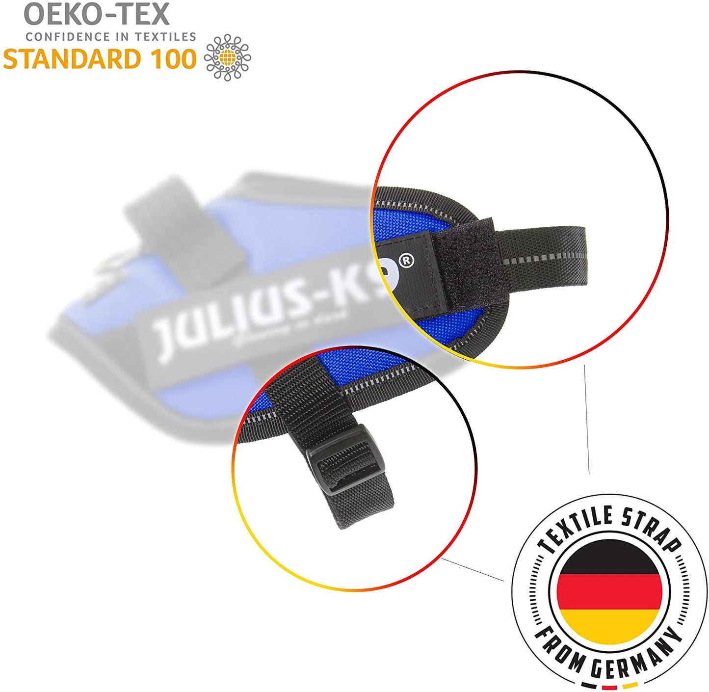 JULIUS K9 - IDC PowerHarness - BLUE