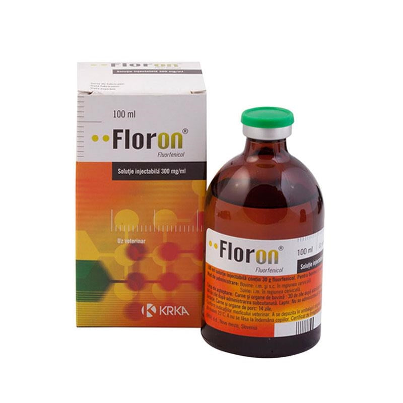 FLORON INJ. 100ML // Florfenicol // Ruminants, pigs / bovini, suini