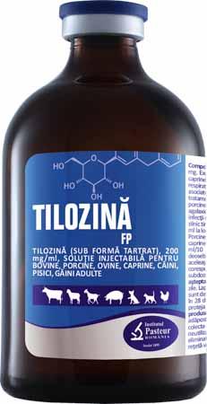 Tilozin FP 20% 100ml // tylosin // for cattle, pigs, sheep, goats, dogs, cats, adult chickens / Bovini, Suini, Ovini, Capre, Cani, Gatti, Polli adulti