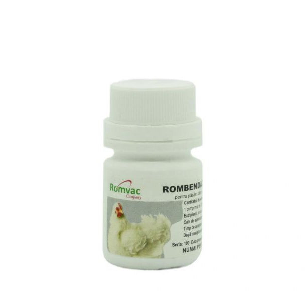 ROMBENDAZOL F 2x100 cp // FLUBENDAZOLE // Birds, dogs and cats / Uccelli, cani e gatti