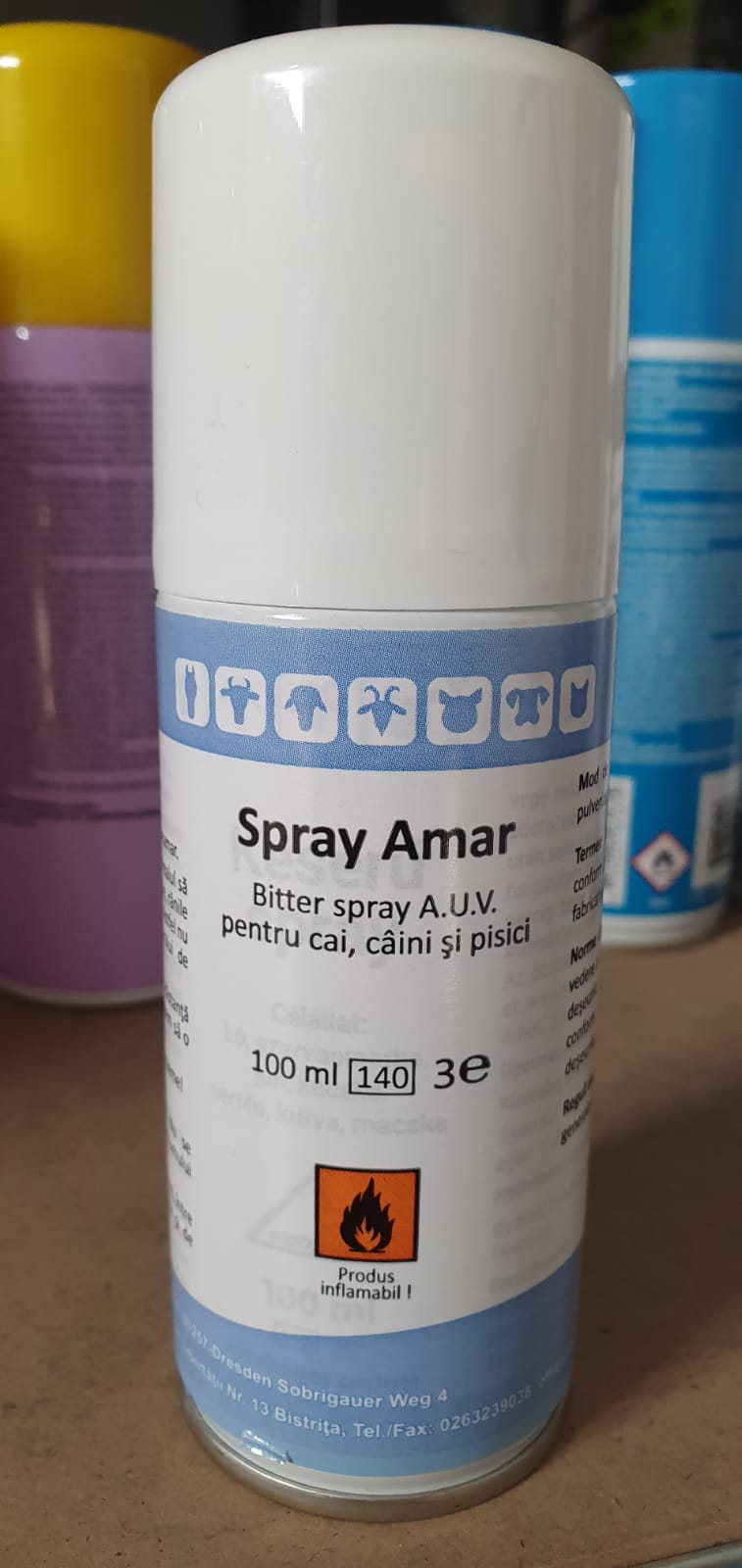 SPRAY Amaro contro leccare per cani e gatti 100ML (SHIPPING ONLY IN EUROPEAN UNION) - Pet Shop Luna