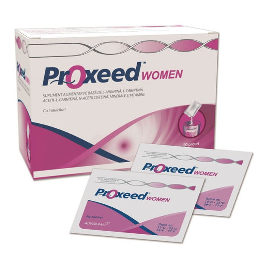 Sigma-Tau Proxeed Women L-Carnitine Powder, 30 Sachets