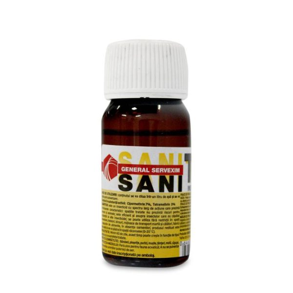 SANITOX 21 CE  - professional insecticide (cockroaches, bedbugs, fleas, mosquitoes, flies) // INSETTICIDA EMULSIONABILE PER INSETTI VOLANTI E STRISCIANTI