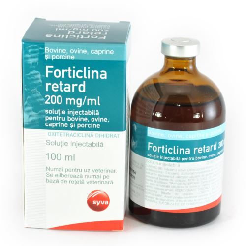 Forticlina RETARD // Oxytetracycline // cattles, sheeps, pigs, goats // ovini, bovini, suini, caprini