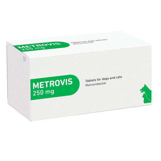 METROVIS // METRONIDAZOL 250 MG 10CP // for cats and dogs