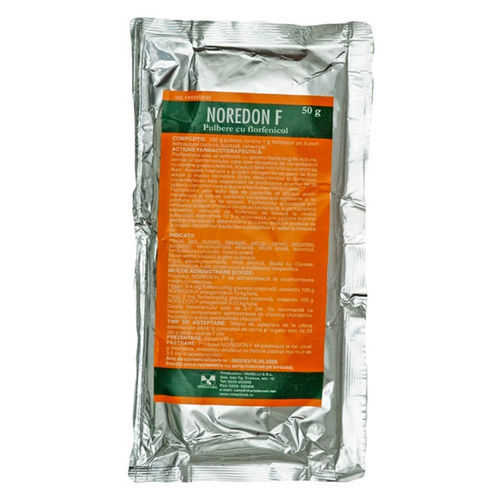 NOREDON F 50G // Florfenicol // Pigs, poultry (chickens) / Suini, pollame (polli)