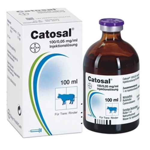 CATOSAL 10% 100 ML // Butafosfan+Vitamin B12 // Cattle, dogs, cats and fur animals  / Bovini, cani, gatti e animali da pelliccia