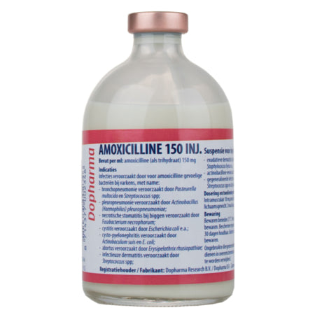 AMOXYLIN® 150 mg/ml Inj. 100 ML// Cattle, pigs, dogs and cats / Bovini, suini, cani e gatti