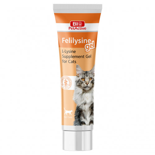 Bio PetActive Felilysine Gel L-Lysine 100ML // Bio PetActive Felilysine Gel Gel di L-Lisina per gatti