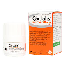 CARDALIS  30 TABLETS // Benazepril + Spironolactone // congestive heart failure in dogs / l'insufficienza cardiaca congestizia nei cani