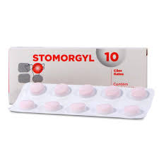 Stomorgyl - 10mg - 20 tablets for dogs and cats