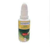 VERDE DE MALACHITE 30 ML // MALACHITE GREEN water solution / exotic fish // pesci esotici