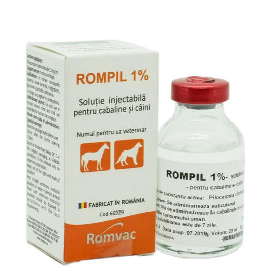 ROMPIL 1% 20 ML // Pilocarpine  // horses and dogs / cavalli e cani