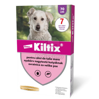 KILTIX - Collier Antiparasitaire pour Chiens // FLUMETHRINE / PROPOXUR 