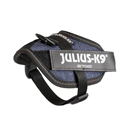 IDC Powerharness, Size: 2XS/Baby 2, Denim - Pet Shop Luna