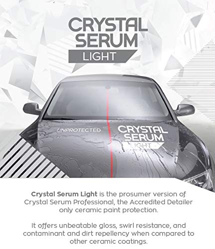 Gtechniq - CSL Crystal Serum Light - Ceramic Coating, Protect Your Paint, Add Gloss, Resist Swirls, Repel Contaminants, Ultra-Durable, High-Gloss, Slick Feeling, Resists Chemicals - Pet Shop Luna