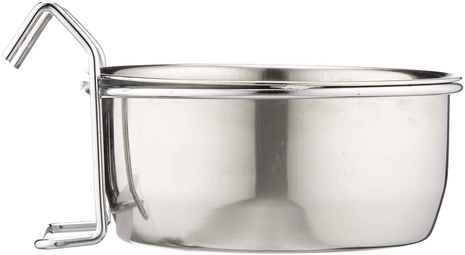 Classic Pet Products Ciotola in acciaio con gancio - Pet Shop Luna