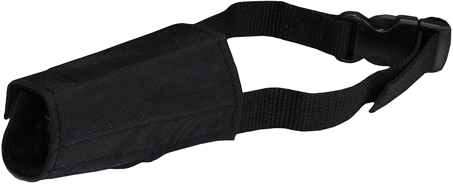 Tyrol - Museruola Security in Nylon Resistente per Cani di Piccola Taglia, Taglia Regolabile, 9-11/13-35 cm, 4 unità - Pet Shop Luna