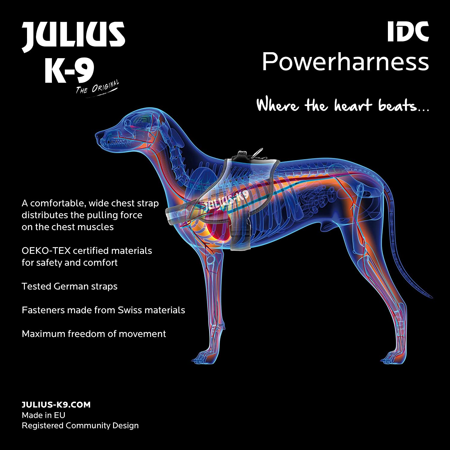 Julius-K9 harness - Pet Shop Luna