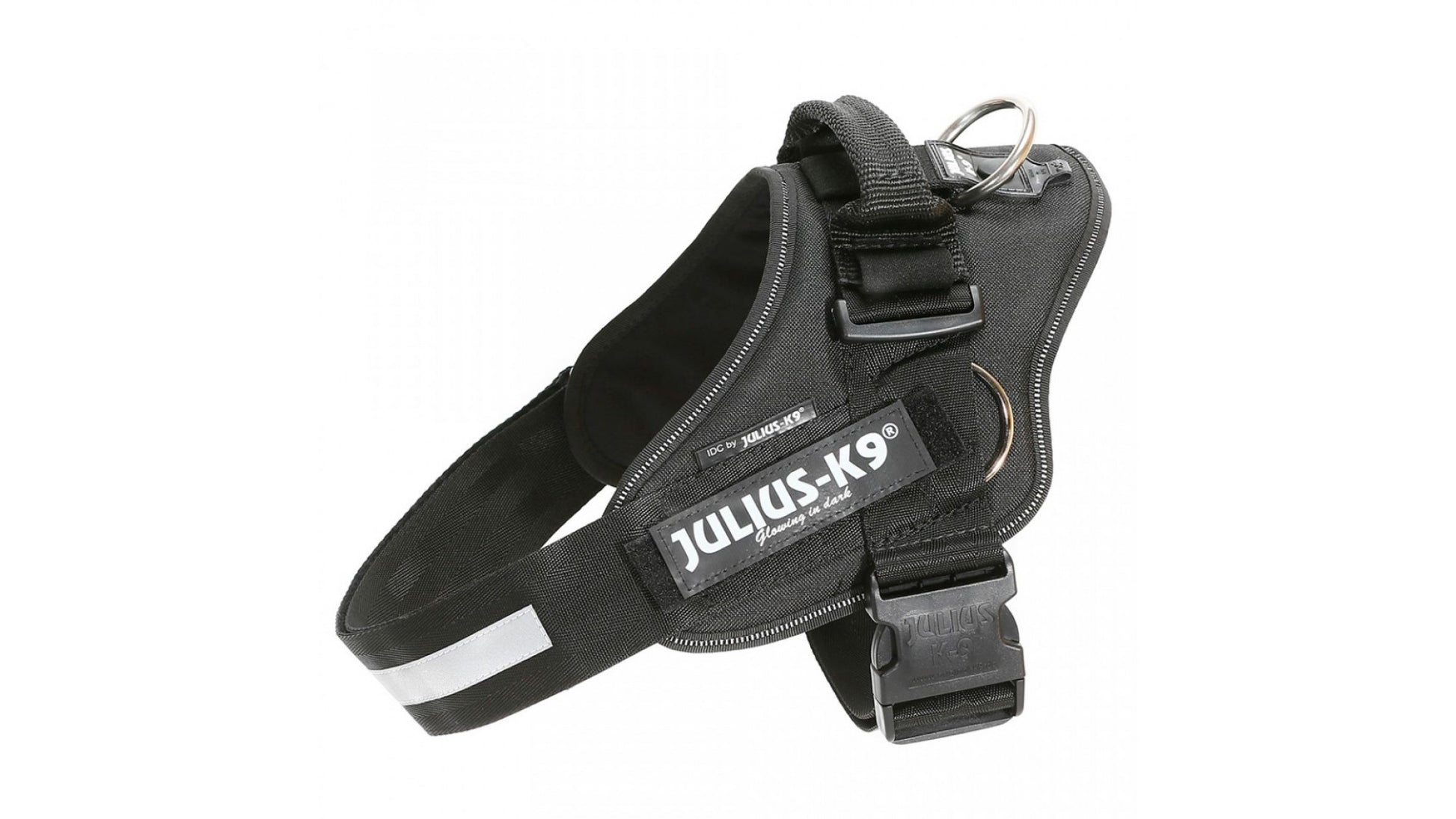 IDC Julius k9 Power Traction Harness for dogs with Side Rings, Black - Pet Shop Luna
