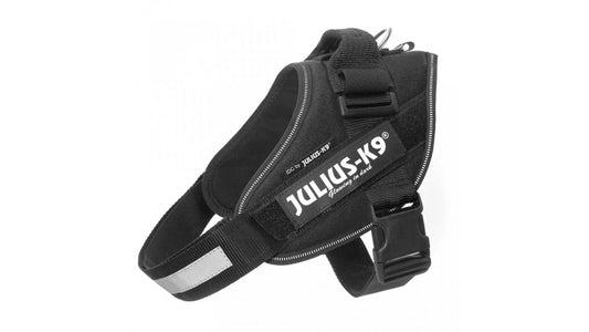 IDC Power Dog Harness Julius K9, BLACK / Pettorina Julius k9 per cani, colore NERO - Pet Shop Luna